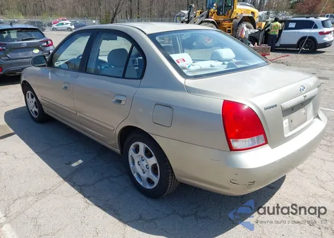 2002 Hyundai Elantra Gls z USA, uszkodzony, nr VIN KMHDN45D32U434751